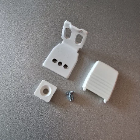 Kątowniki do plis z zaślepką