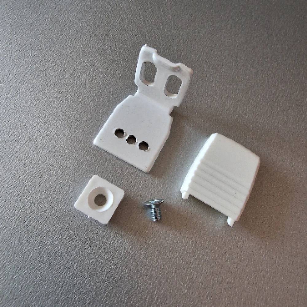 Kątowniki do plis z zaślepką